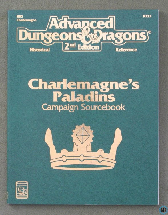 Charlemagne's Paladins - NO MAP (Advanced Dungeons Dragons Campaign HR2)