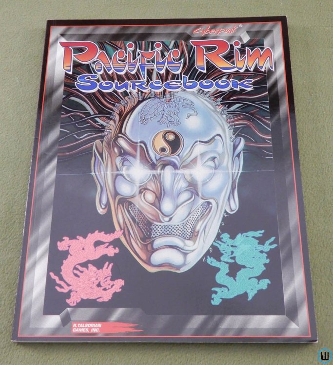 Pacific Rim Sourcebook (Cyberpunk Roleplaying Game RPG) Original 1994 edition