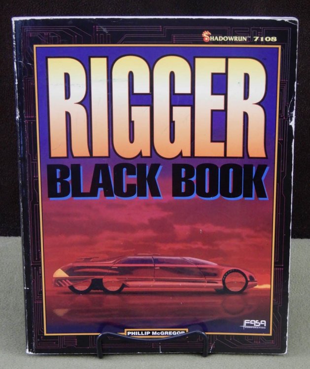 Rigger Black Book (Shadowrun Roleplaying Game RPG)
