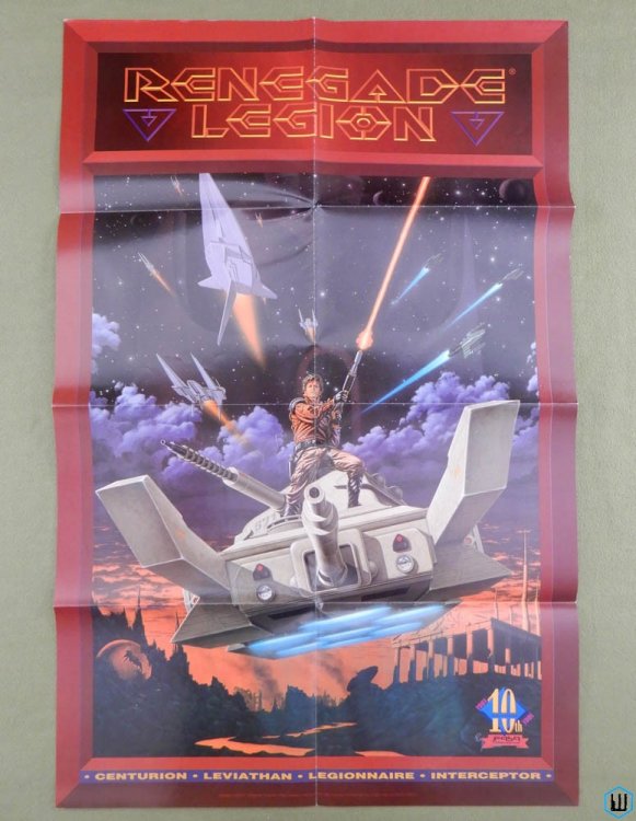 POSTER: Renegade Legion RPG FASA 10th Anniversary