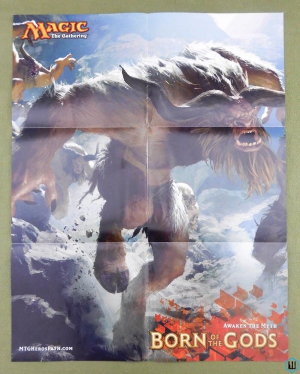 POSTER: Magic the Gathering - Born of the Gods 2014 Promo