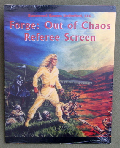 Referee Screen (Forge Out of Chaos RPG) Basement Games Unlimited