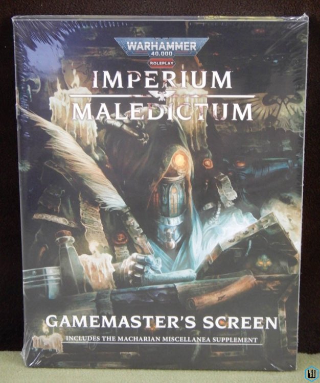 Imperium Maledictum: Gamesmaster's Screen (Warhammer 40,000 40k) GM
