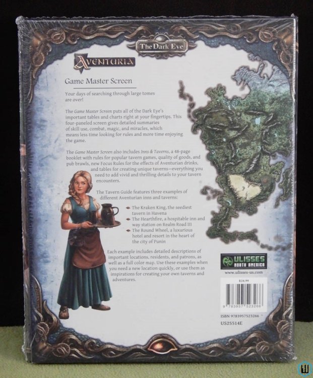 The Dark Eye RPG: Game Masters GM Screen & Tavern Guide