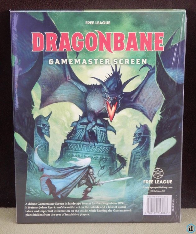 Dragonbane RPG Gamemaster GM Screen