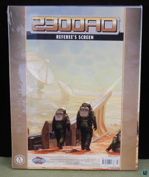 2300AD Referee's Screen (Mongoose Traveller 2300) GM