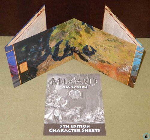 Midgard GM Screen (5th Edition 5E)