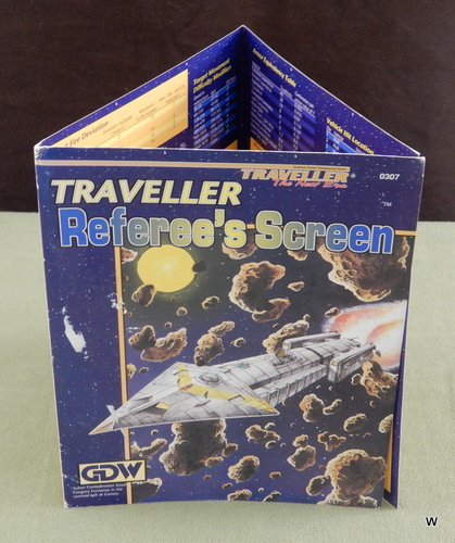 Referee's Screen - SCREEN ONLY (Traveller: The New Era RPG)