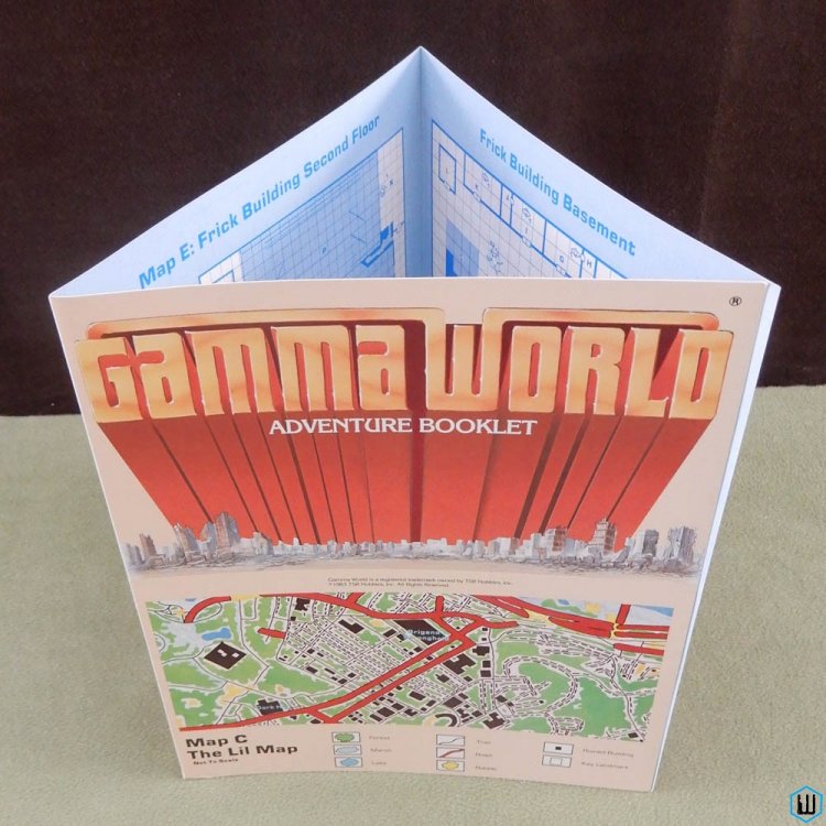 COVER / SCREEN: Gamma World Adventure Booklet