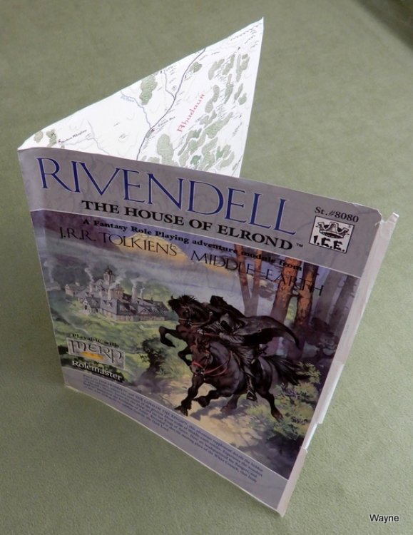 Cover Proof Sheet: Rivendell (Middle Earth Role Playing MERP RPG)