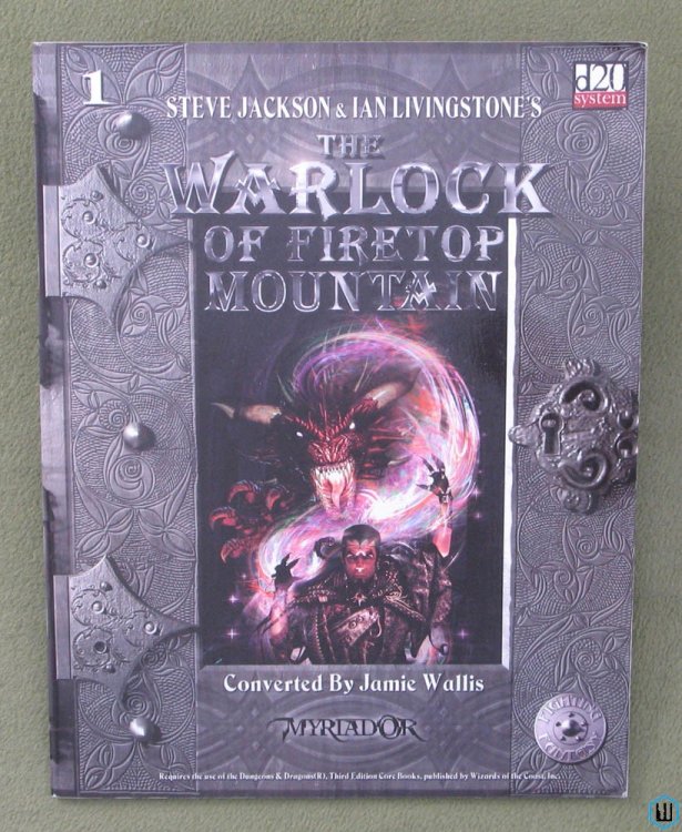 Warlock of the Firetop Mountain (Dungeons Dragons d20 System)
