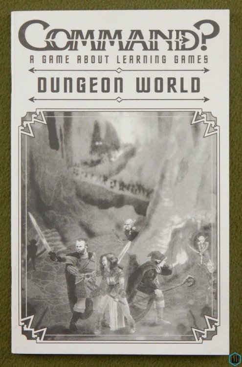 Command A Solo Game About Learning Games (Dungeon World OSR RPG) Zinequest
