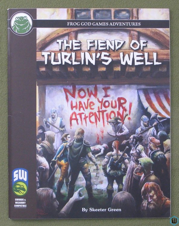 The Fiend of Turlin's Well (Swords & Wizardry OSR RPG)