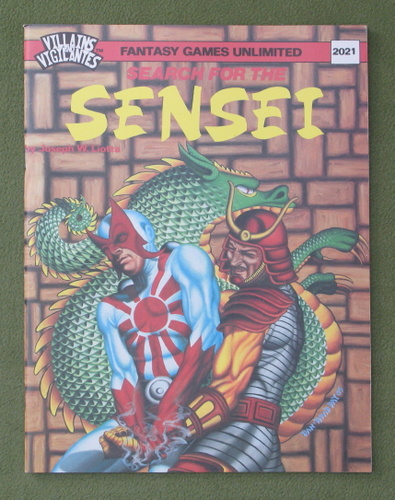 Search for the Sensei (Villains & Vigilantes RPG)