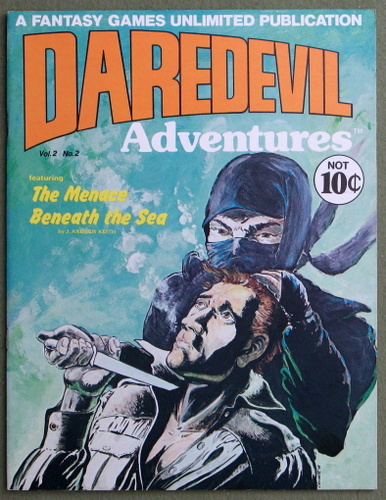 Menace Beneath the Sea (Daredevils RPG Adventures 2)