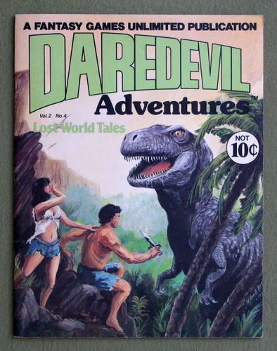 Daredevils Adventures RPG 4: Lost World Tales