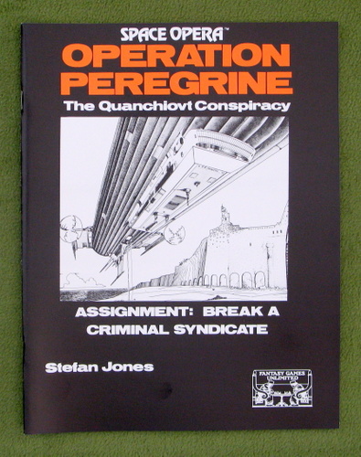 Operation Peregrine: Quanchiovt Conspiracy (Space Opera RPG)