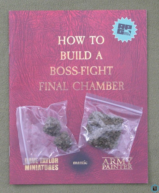 How to Build a Boss Fight Final Chamber FREE RPG DAY 2021 + 3 miniatures