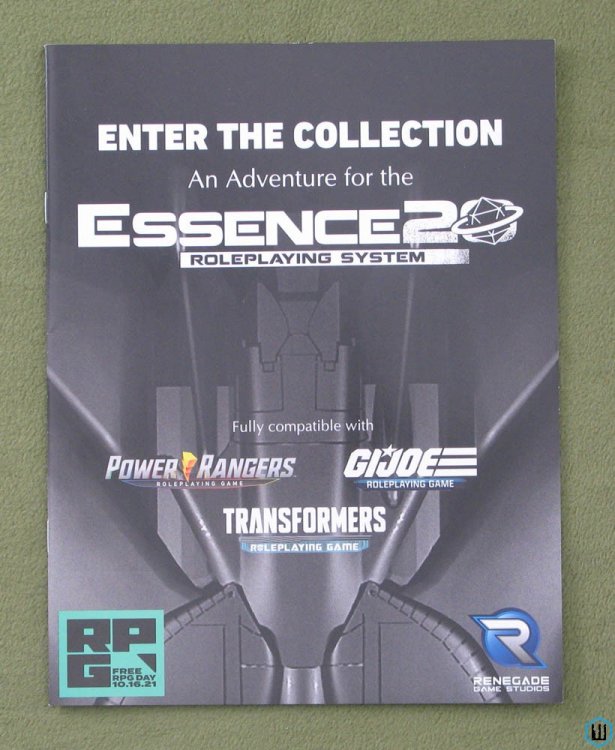 Enter The Collection FREE RPG DAY 2021 Power Rangers GI Joe Transformers