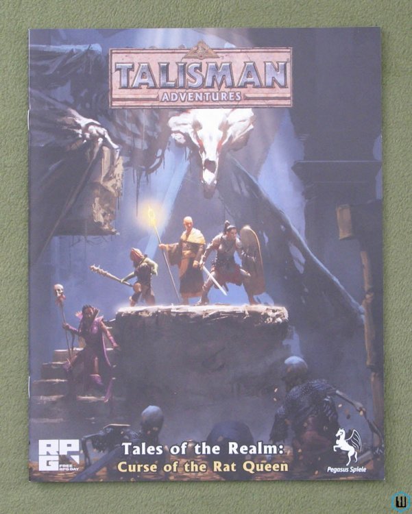 Talisman Adventures Curse of the Rat Queen FREE RPG DAY 2021