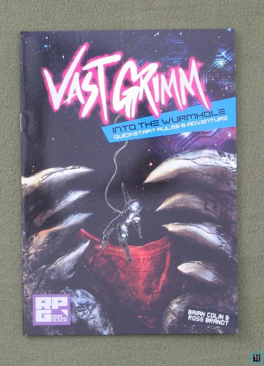 Image for Vast Grimm: Into the Wurmhole FREE RPG DAY 2021 Mork Borg Horror Vast Grimm: Into the Wurmhole FREE RPG DAY 2021 Mork Borg Horror