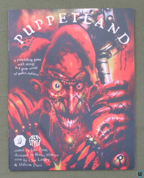 Puppetland / Power Kill (2 RPG games in 1 book) John Tynes