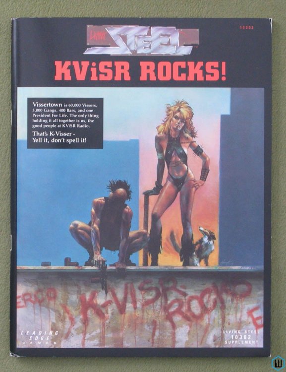 KViSR Rocks! NICE (Living Steel RPG)