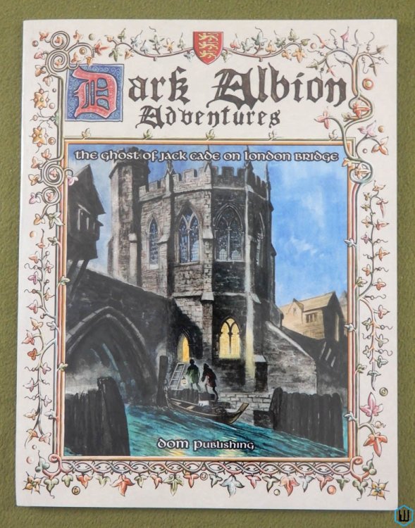 Ghost of Jack Cade on London Bridge (Dark Albion Adventures OSR RPG)