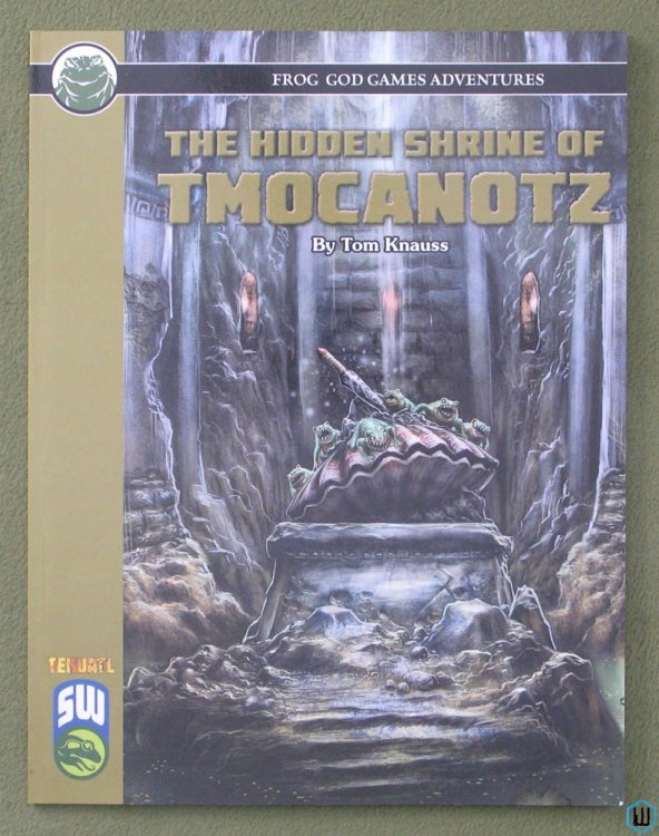 The Hidden Shrine of Tmocanotz (Swords & Wizardry OSR RPG)