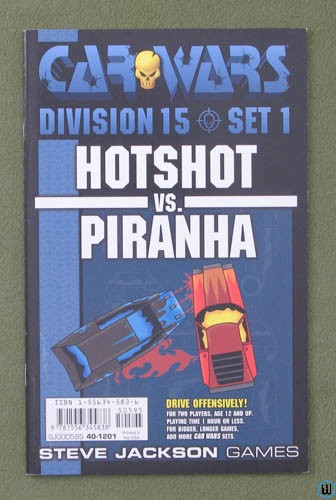 Car Wars Division 15 Set 1: Hotshot vs. Piranha