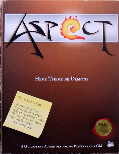 Here There Be Demons (Aspect) - Free RPG Day 2011