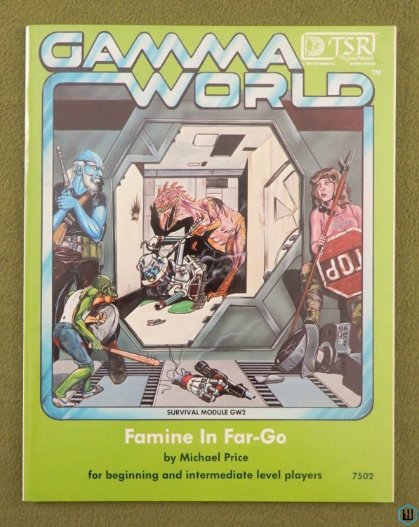 Famine in Far-Go (Gamma World RPG Survival Module GW2) Original w 3-panel cover