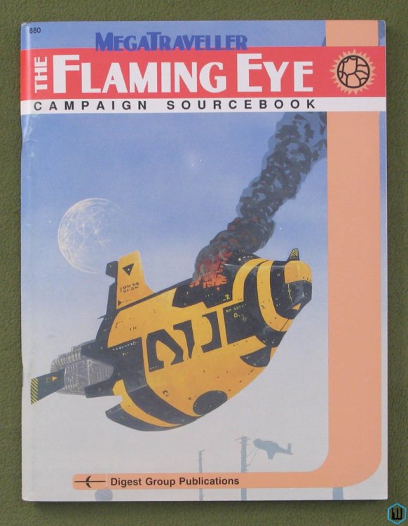 The Flaming Eye: Campaign Sourcebook (Megatraveller RPG)