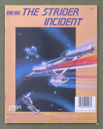 The Strider Incident (Star Trek RPG)