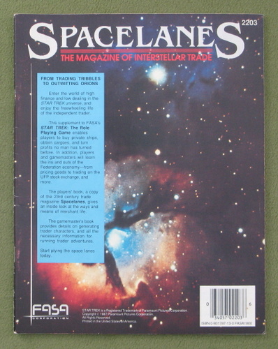 Spacelanes: Magazine of Interstellar Trade (Star Trek RPG)