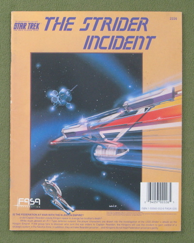 Strider Incident (Star Trek RPG)