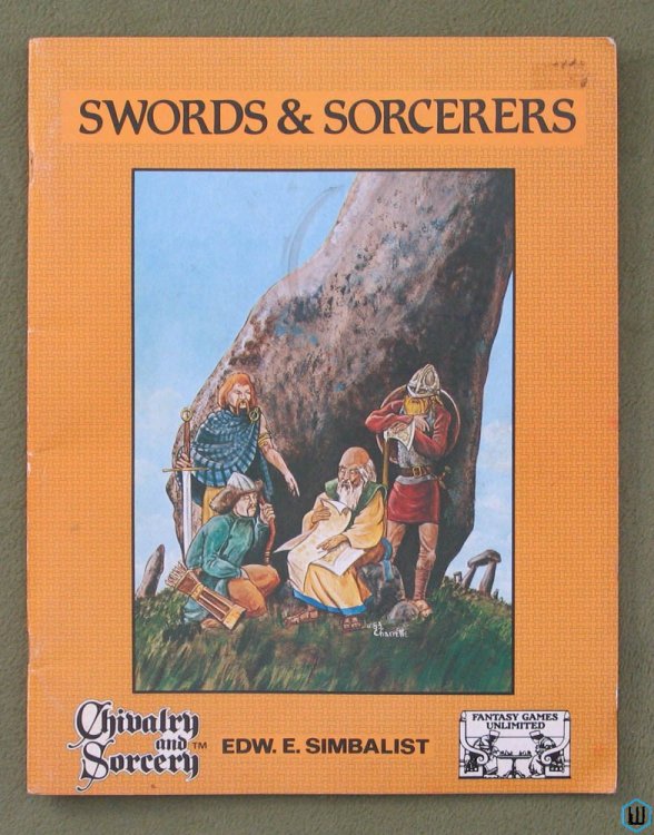 Swords & Sorcerers (Chivalry & Sorcery RPG, 2nd Edition)