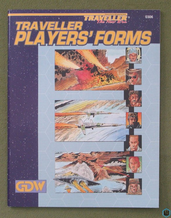 Traveller Players' Forms (Traveller: The New Era RPG)
