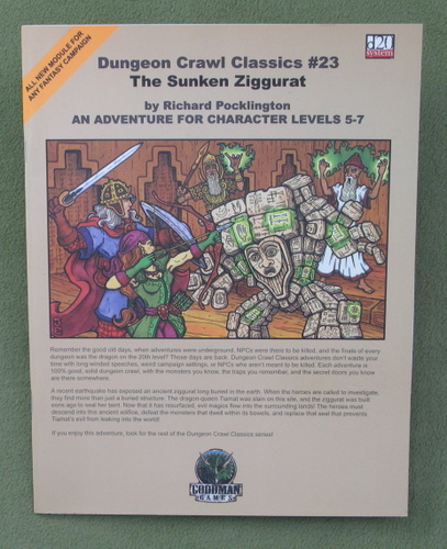 The Sunken Ziggurat (Dungeon Crawl Classics 23)