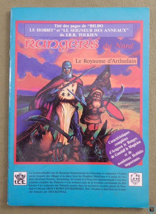 Rangers du Nord (Middle Earth Role Playing MERP RPG French Edition)
