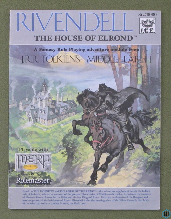 Rivendell: House of Elrond (Middle Earth Role Playing MERP)