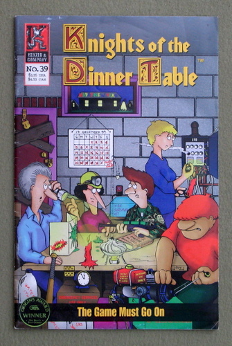 Knights of the Dinner Table, No. 39: The Game Must Go On