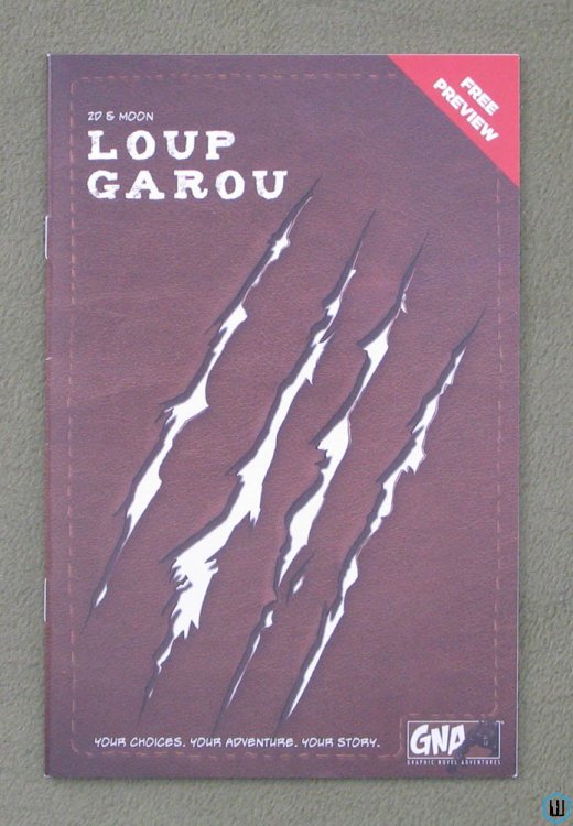 Loup Garou Preview Free RPG Day 2023 Graphic Novel Adventures