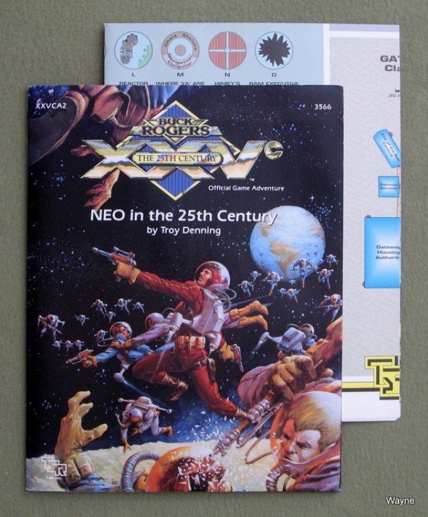 NEO in the 25th Century (Buck Rogers RPG module XXVCA2)