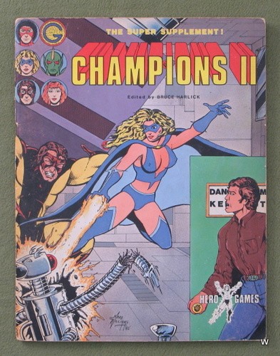 Champions II - The Super Supplement! (Champions RPG) - PLAY COPY