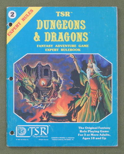 Dungeons & Dragons: Expert Rulebook (D&D B/X RPG Game Rules book)