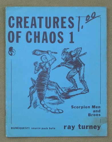 Creatures of Chaos 1: Scorpion Men and Broos (Runequest) - PLAY COPY