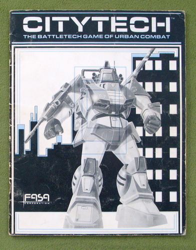 Citytech (Battletech) - BOOK ONLY, WORN