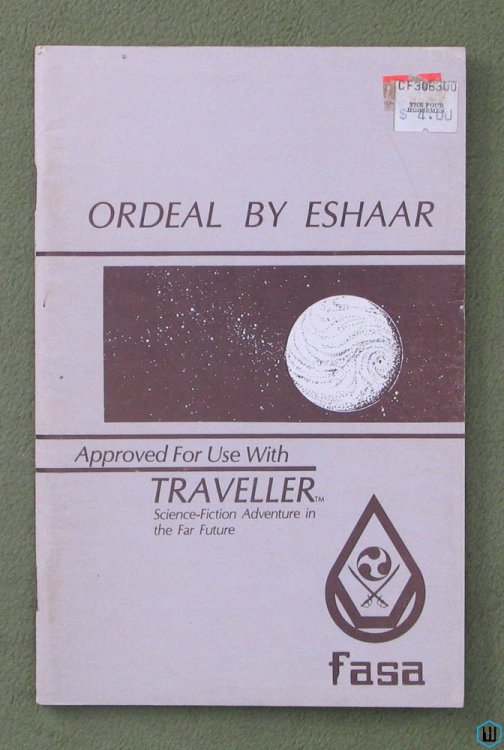 Ordeal By Eshaar (Traveller RPG Adventure)