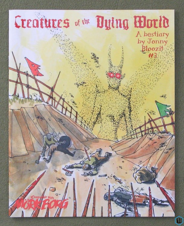 Creatures of the Dying World #3 (Mork Borg OSR RPG Bestiary)